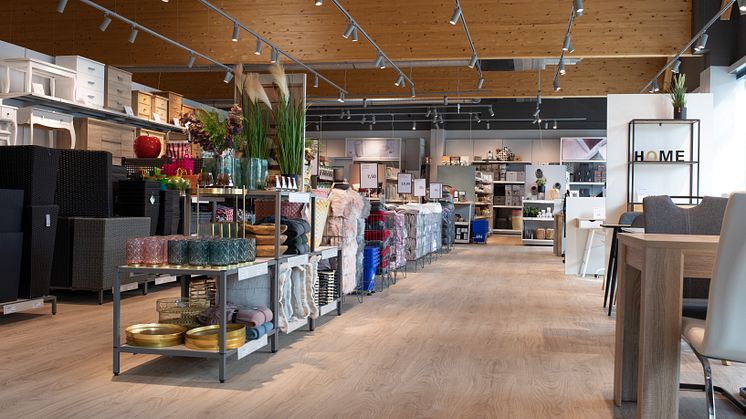JYSK áruház 6, store concept 3.0.
