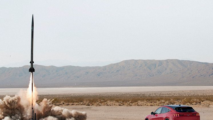 Mustang Mach-E slår tyngdekraften og raketvidenskaben i ny videokampagne