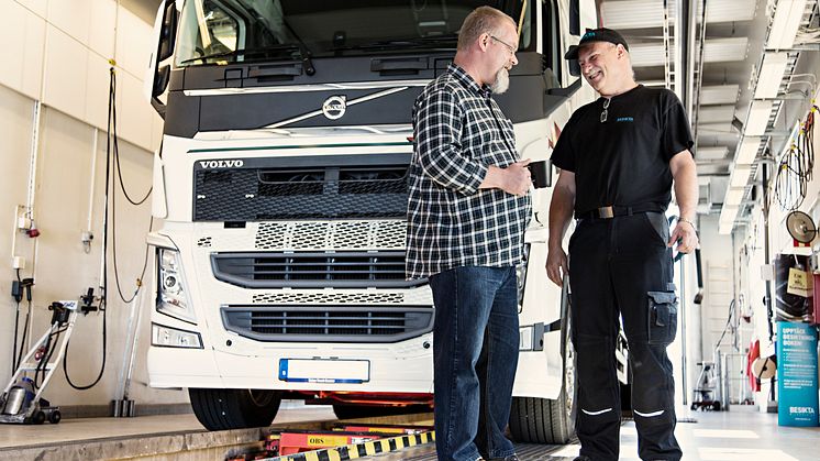 Besiktning av tungt fordon