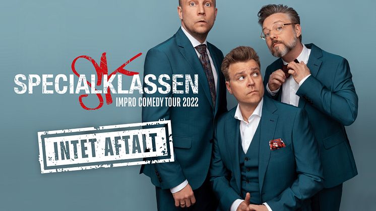 Trioen ’Specialklassen’ lancerer 2022-turné for deres nye comedyshow