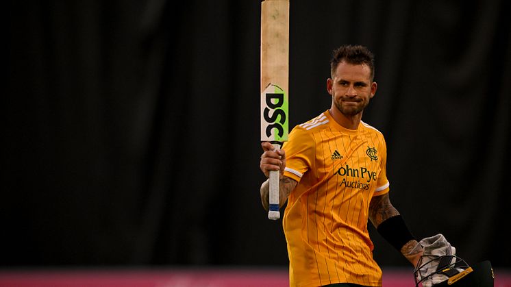 Nottinghamshire and England batter Alex Hales (Getty Images)