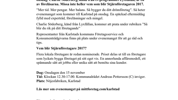 Stor företagsturné till Nöjesfabriken