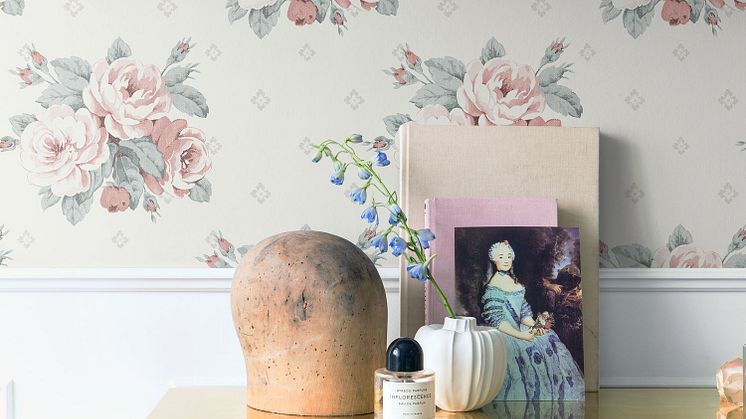 Klassiska och moderna mönster i ny tapetkollektion från Decor Maison