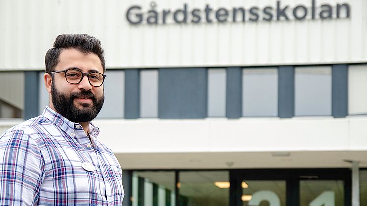 Sargon El Khouri är rektor på Gårdstensskolan i Angered