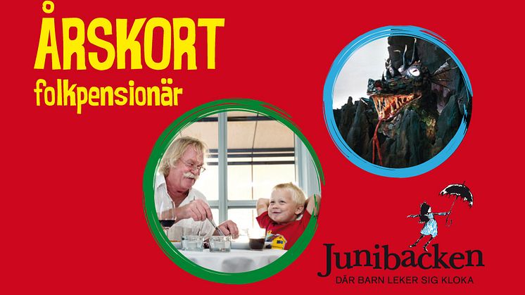 Nytt årskort bara för pensionärer - ta med barnbarnen till Junibacken!