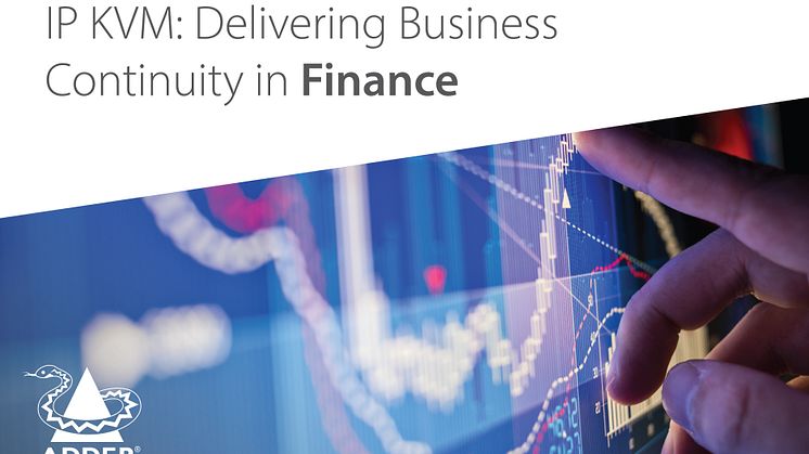 IP KVM: Delivering Business Continuity in Financial Services 