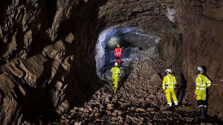 Första delsträckan av Stockholms nya avloppstunnel klar