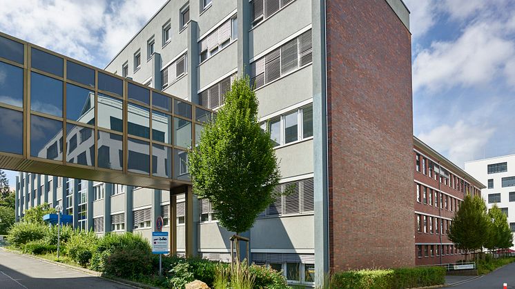 Büroensemble Frankenstraße 150a-d und 152 auf dem Frankencampus in Nürnberg; Bildrechte/Image rights: Aroundtown