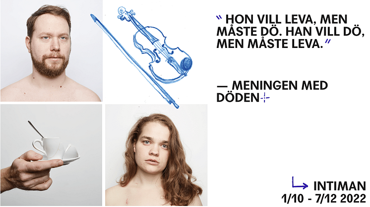 Sång- och musikdramat ”Meningen med döden” får premiär på Intiman lördag 1 oktober. Foto: Johan Sundell