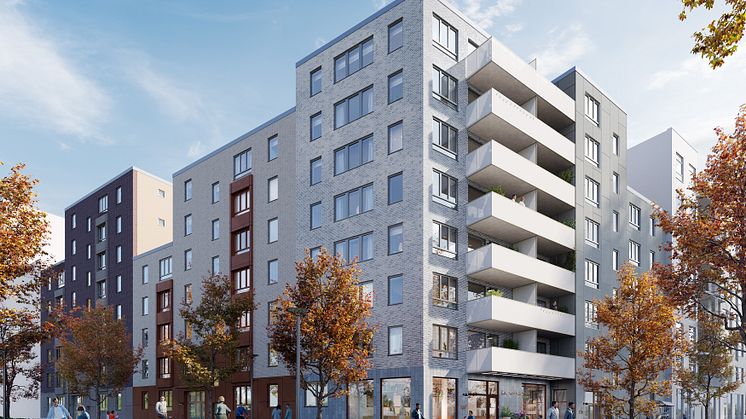OBOS mot strömmen i tuff marknad –  byggstartar 60 nya lägenheter i Roslags-Näsby