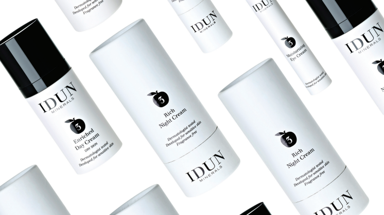 IDUN Minerals lanserar hudvårdsserie