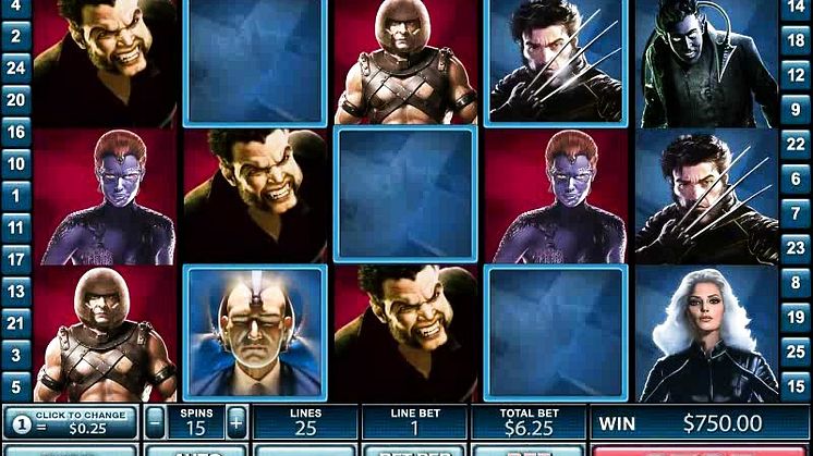 X-men slot