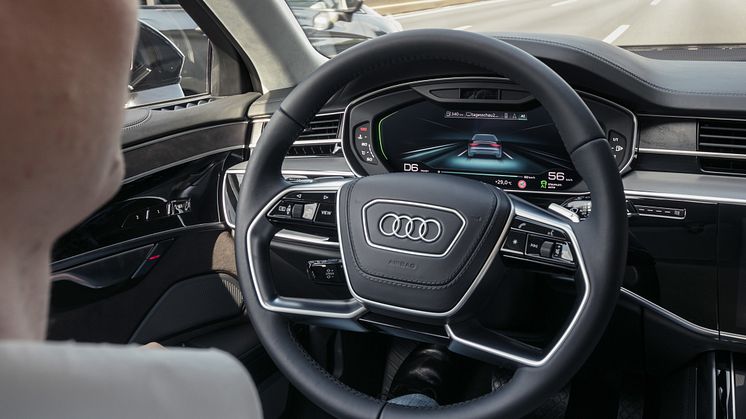 Audi AI køpilot i den nye Audi A8