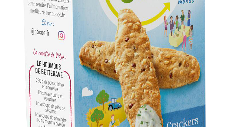 Snackfutures, le hub innovation de Mondelez International, co-crée NoCOé, la première marque apéritive zéro carbone, en collaboration avec Fooding Company