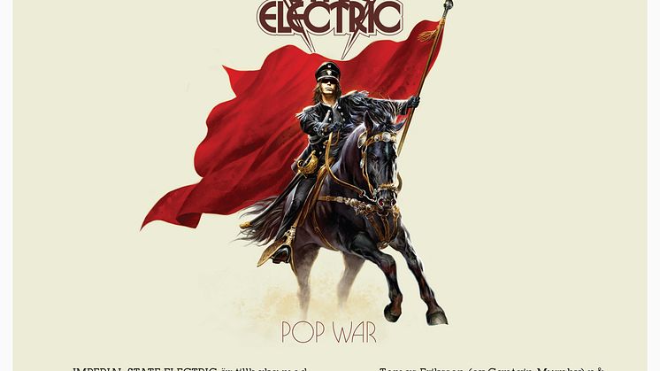 IMPERIAL STATE ELECTRIC - nytt album "Pop War" ute 9 Mars!