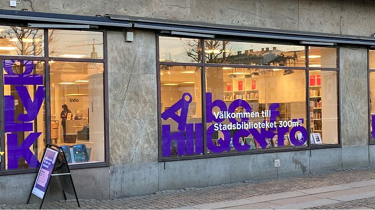 Nu öppnar biblioteket 300 m2 i Nordstan