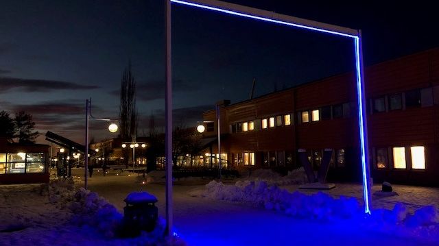Nu tänds vinterbelysningen för ett tryggare och attraktivare Campus Luleå