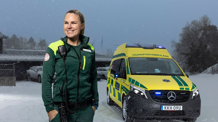 Mercedes-Benz eVito - eldriven ambulans