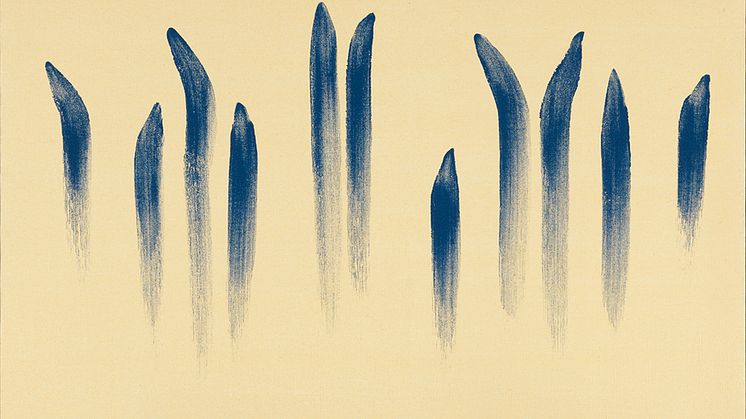 Lee Ufan, Från linje 80025, 1980. © Louisiana Museum of Modern Art. WEBB
