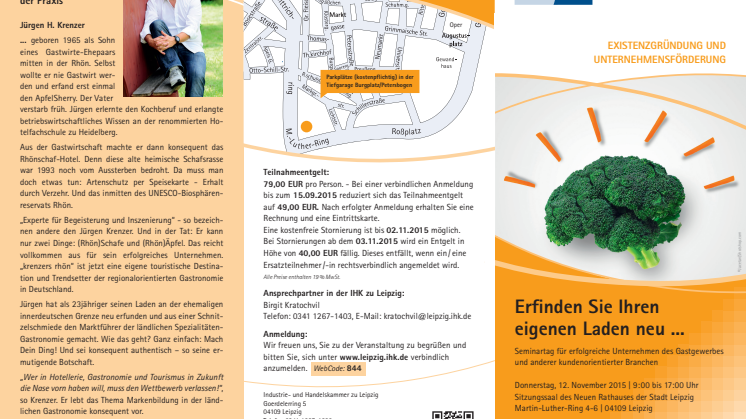 Seminartag IHK zu Leipzig 12.11.2015 "Erfinden Sie Ihren eigenen Laden neu"
