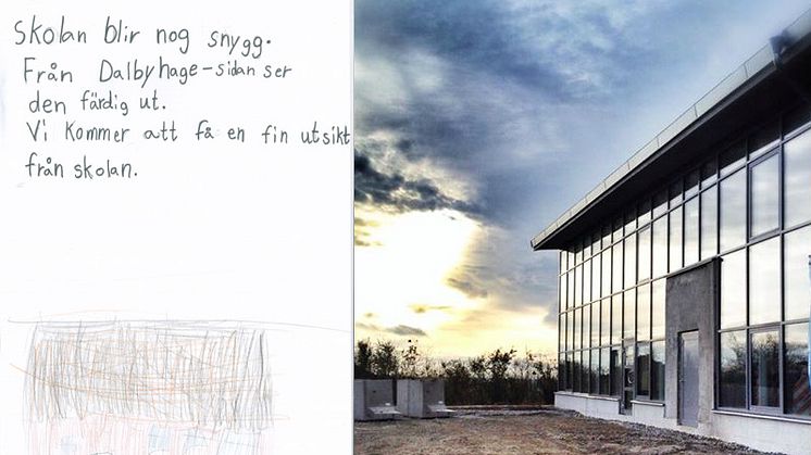 Nybyggd skola med miljötänk invigs i Dalby