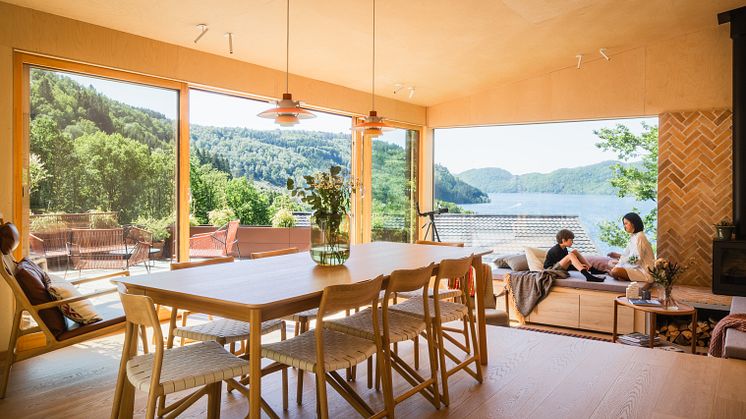 Nachhaltigkeit trifft Ästhetik: Lindesnes Hütte