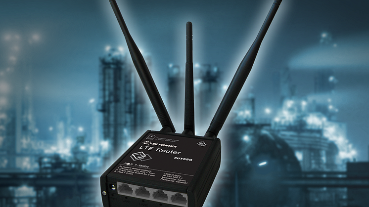 4G router med switch för M2M 