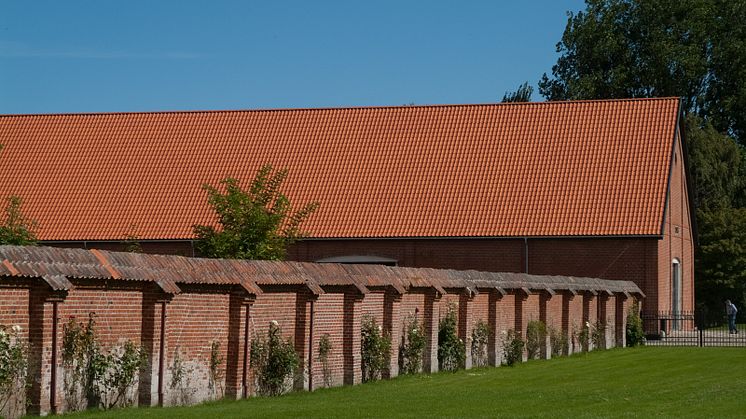 Ladebygningen ved Voergaard Slot