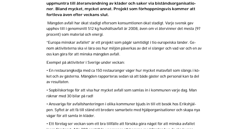 Veckan då det händer….