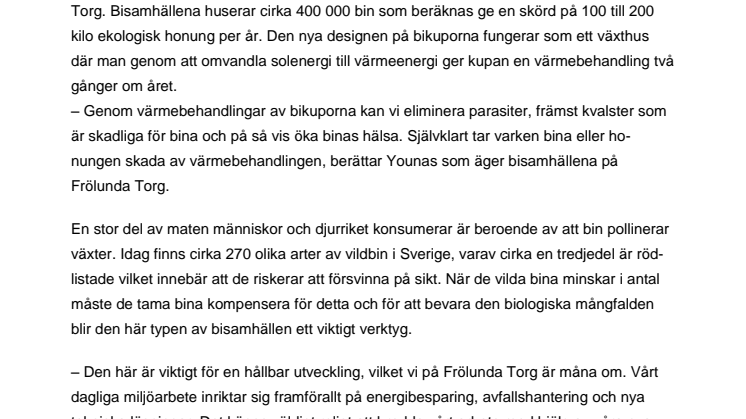 400 000 nya hyresgäster flyttar till Frölunda Torg