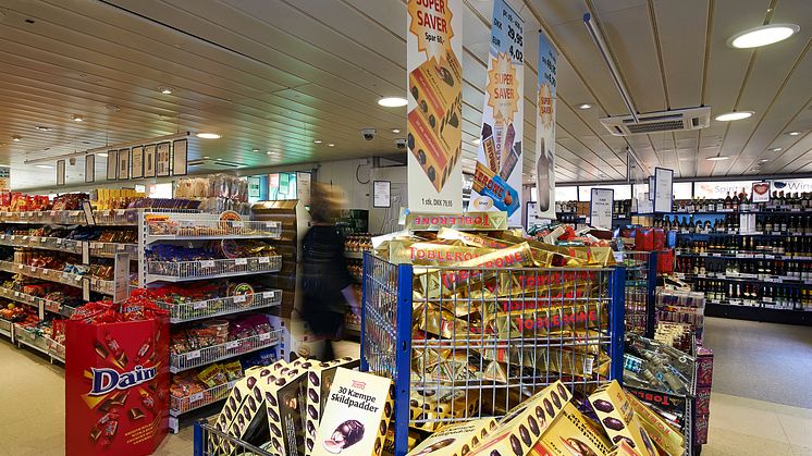 Scandlines‘ Impressionen – Shops an Bord