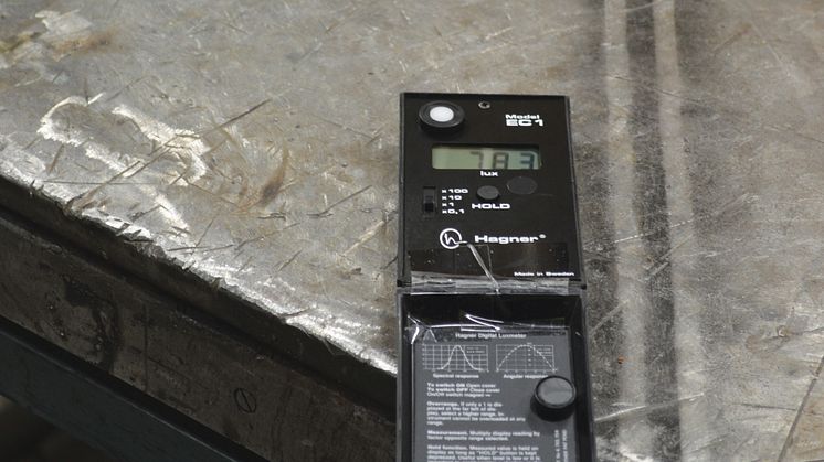 Södra Cell miljösatsar på LED-limpan - klimatsmart verkstadsbelysning
