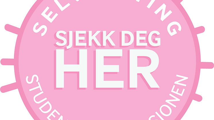 Selvtest klistremerke