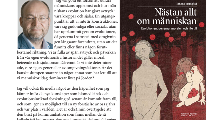 NY BOK om evolutionen