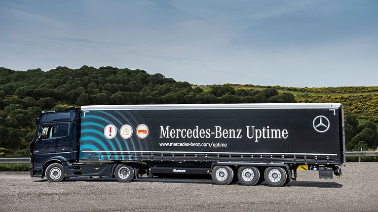 Hold overblikket med Mercedes-Benz Uptime