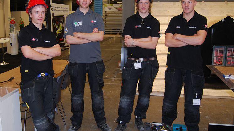 Deltagande plåtslagare i Yrkes-SM