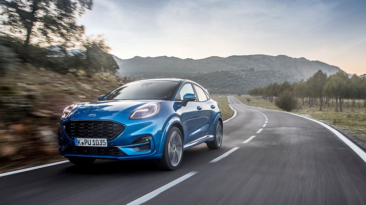 Ford Puma Test Drive 2020
