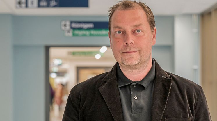 Andreas Keinil, fastighetsförvaltare på Locum vinner Årets Fastighetsförvaltare Lokaler 2022. 