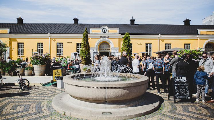 Boulebar Drottningtorget i Malmö