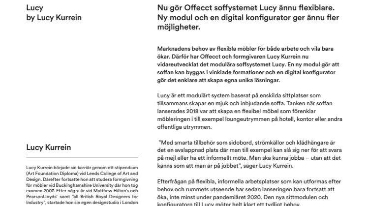 Offecct Press release Lucy ny modul by Lucy Kurrein_SE