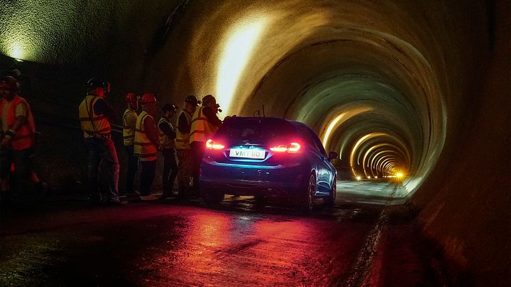 Ny Ford Fiesta ST i en af Europas største saltminer