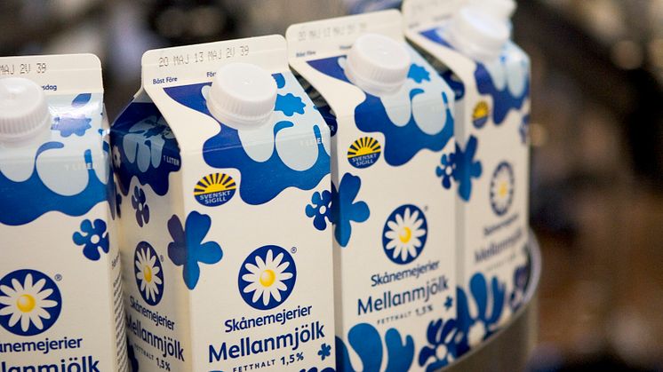 Mellanmjölk på bana 1