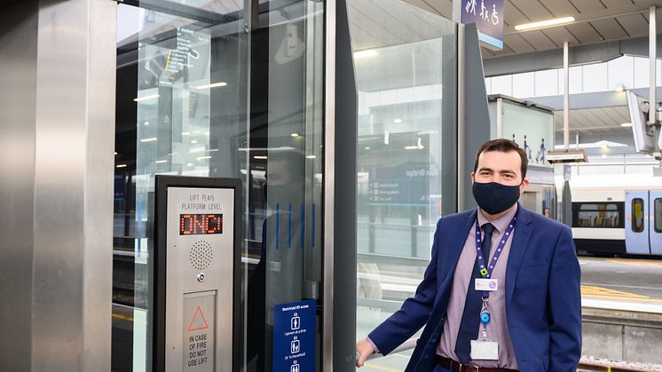 Tom Easdown, Accessibility Champion, London Bridge 3
