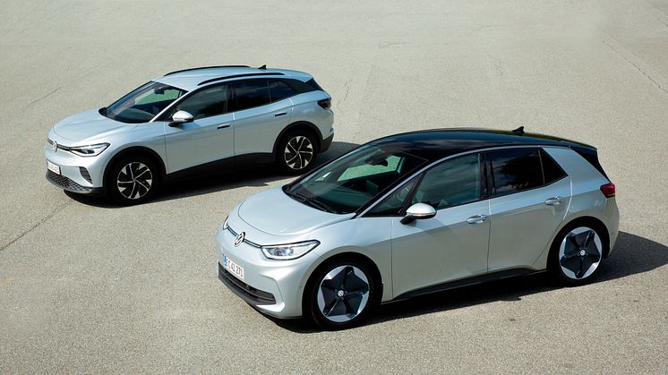 Volkswagens nye ID.3 og ID.4 Move+-kampagnemodeller gør versionerne med lang rækkevidde relevante for en større kundegruppe