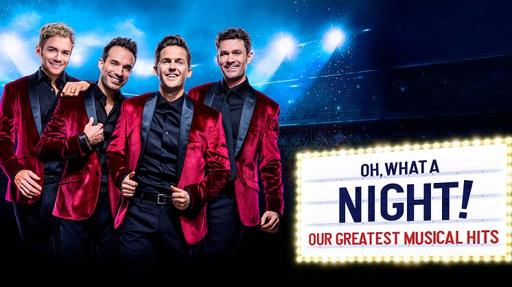 OH, WHAT A NIGHT! – NU SLÄPPS FLER BILJETTER I LINKÖPING