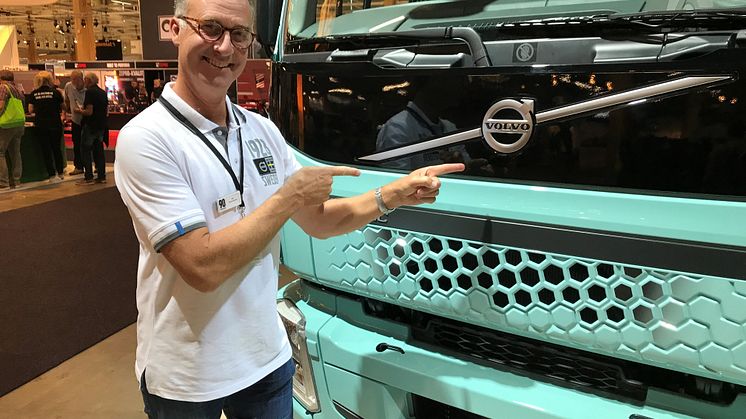 Jan Strandhede, PR-och informationsansvarig, Volvo Lastvagnar Sverige.