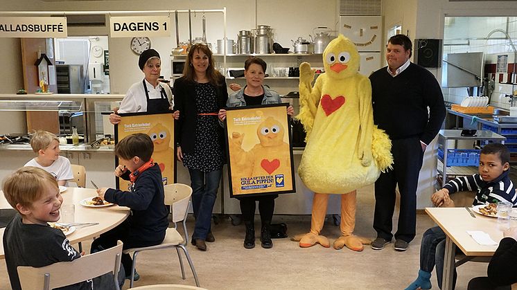 Katrineholm kommun hyllades på Bie skola