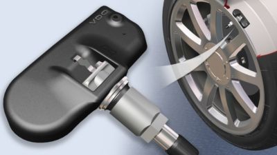 Informationsplakat – TPMS Dæktrykovervågning