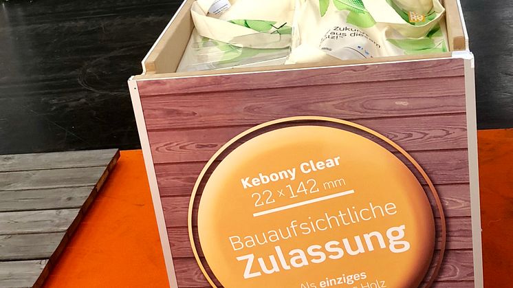 Kebony Clear mit bauaufsichtlicher Zulassung
