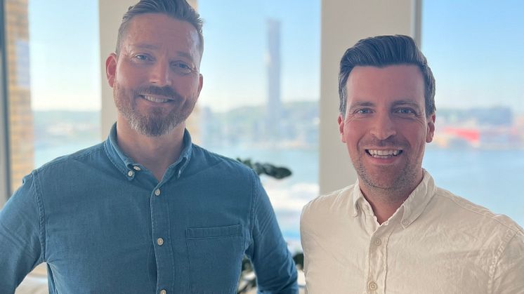 Samuel Jansson, VD & Grundare (TV), Johan Kensby, CTO & Grundare (TH)